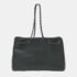 Chanel Black Caviar Large Woven Chain Shopping Tote Bag - Image 3