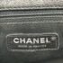 Chanel Black Caviar Large Woven Chain Shopping Tote Bag - Image 8