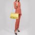 Chanel Yellow Quilted Leather Maxi Classic Single Flap Bag - Image 2