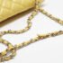 Chanel Yellow Quilted Leather Maxi Classic Single Flap Bag - Image 10