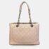 Chanel Pink Caviar Leather Quilted GST Tote Bag - Image 2