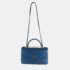 Chanel Navy Quilted Lambskin Medium Trendy Top Handle Bag - Image 2