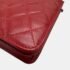 Chanel Red Calf Leather Matelasse Boy Chain Wallet - Image 11