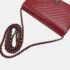 Chanel Red Calf Leather Matelasse Boy Chain Wallet - Image 8