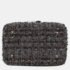 Chanel Multicolor/ Brown Tweed Vanity Case Wood Handle Bag - Image 5