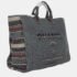 Chanel Grey/ Red/ Multicolor Large Deauville Tote Bag - Image 2