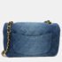Chanel Blue Denim Matelasse Gradient Shoulder Bag - Image 3