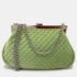Chanel Green CC Mark Kisslock Bag Chain Shoulder Bag - Image 2