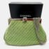 Chanel Green CC Mark Kisslock Bag Chain Shoulder Bag - Image 9