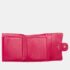 Chanel Pink Caviar Skin Matelasse Coco Mark Classic Small Flap Bi-fold Wallet - Image 5