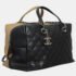 Chanel CC Quilted Bicolor Bowling Bag - Image 2