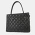 Chanel Black Calfskin Medallion Tote Handbag - Image 3
