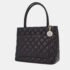 Chanel Black Calfskin Medallion Tote Handbag - Image 3