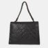 Chanel Black Calfskin Straight Flap Chain Handbag - Image 2