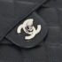 Chanel Black Calfskin Jumbo Classic Flap Shoulder Bag - Image 4