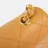 Chanel Beige Calfskin Single Flap Shoulder Bag - Image 6