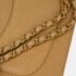 Chanel Beige Calfskin Medium Classic Single Flap Shoulder Bag - Image 9