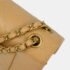 Chanel Beige Calfskin Medium Classic Single Flap Shoulder Bag - Image 10