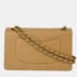 Chanel Beige Calfskin Medium Classic Single Flap Shoulder Bag - Image 2
