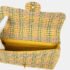 Chanel Yellow Tweed Classic Single Flap 2 In 1 Hand Bag Set - Image 6