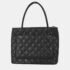 Chanel Black Calfskin Medallion Tote Handbag - Image 2