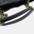 Chanel Black Navy Matelasse Chain Caviar Leather Tote Bag - Image 4