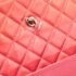 Chanel Pink Quilted Patent Leather Maxi Classic Double Flap Bag - Image 8