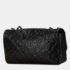 Chanel Black Leather Matelasse Icon Chain Shoulder Handbag - Image 3