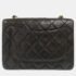 Chanel Matelasse Lambskin Leather Black Shoulder Bag - Image 2