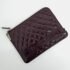Chanel Purple Patent Leather patent clutch bag - Image 2
