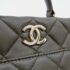 Chanel Green Leather Trendy CC Bowling Bag - Image 3
