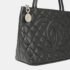 Chanel Black Calfskin Medallion Tote Handbag - Image 8