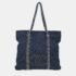 Chanel Blue Denim Luxury Line Tote Handbag