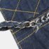 Chanel Blue Denim Luxury Line Tote Handbag - Image 3