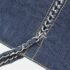Chanel Blue Denim Luxury Line Tote Handbag - Image 4