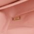 Chanel Pink Calfskin Medium Classic Double Flap Shoulder Bag - Image 10