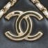 Chanel Black Leather Lambskin Chain Shoulder Bag - Image 4