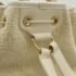 Chanel Ivory Velour, Leather Deauville Line Rucksack Backpack - Image 4