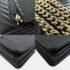 Chanel Black Caviar Leather Boy Chain Wallet - Image 7