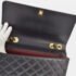 Chanel Black Lambskin Leather Maxi Classic Flap Jumbo Chain Shoulder Bag - Image 4