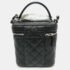Chanel Black Caviar Leather Quilted Chain Bag - Image 4