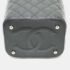 Chanel Black Caviar Leather Quilted Chain Bag - Image 8
