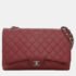 Chanel Red Caviar Leather Maxi Flap Bag