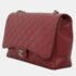 Chanel Red Caviar Leather Maxi Flap Bag - Image 3
