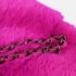 Chanel Purple Fur Chain Shoulder Bag - Image 3