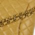 Chanel Beige Caviar Leather Medium Classic Double Flap Shoulder Bag - Image 3