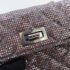 Chanel Mini Glitter Canvas Mademoiselle 2.55 Flap Bag - Image 11