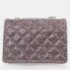 Chanel Mini Glitter Canvas Mademoiselle 2.55 Flap Bag - Image 4