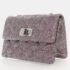 Chanel Mini Glitter Canvas Mademoiselle 2.55 Flap Bag - Image 2