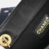 Chanel Navy Canvas and Leather Icon Chain Tote Bag - Image 8